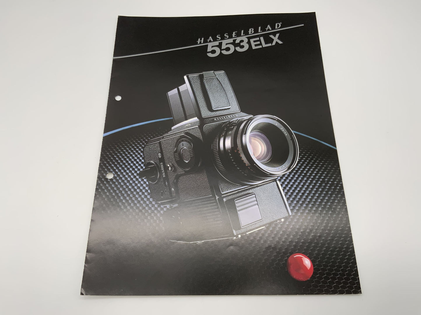 Hasselblad 553 ELX Infoheft  Brochüre Englisch Heft Prospekt Magazine