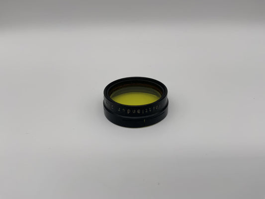 Voigtländer Farbfilter 29mm 29.0 alpha yellow colorfilter Steckfilter Slip On