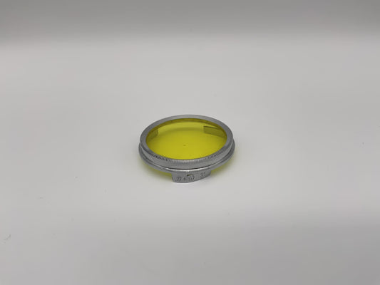 B+W Farbfilter 31mm Gelb yellow colorfilter Steckfilter Slip On