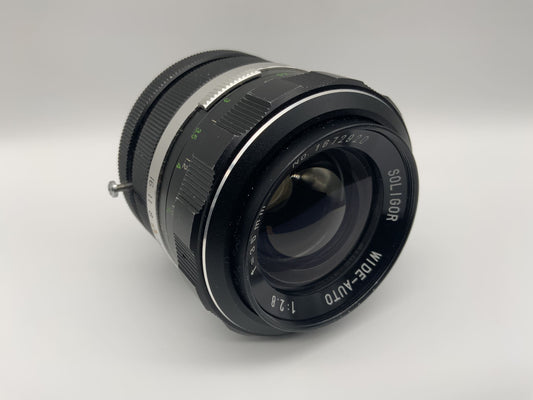 Soligor 35mm 1:2.8 Objektiv Wide-Auto Kamera Camera Lens (Canon FD)