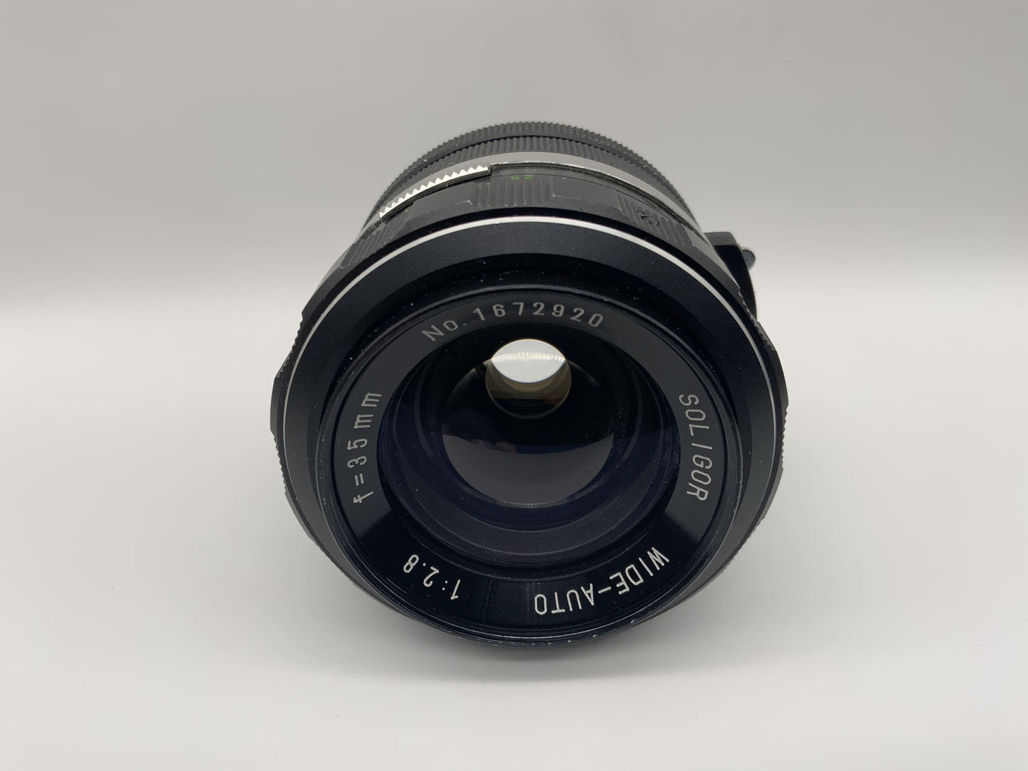 Soligor 35mm 1:2.8 Objektiv Wide-Auto Kamera Camera Lens (Canon FD)