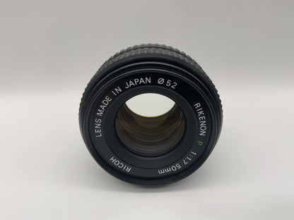 Ricoh 50mm 1:1.7 Objektiv Rikenon P Kamera Camera Lens (Pentax K)