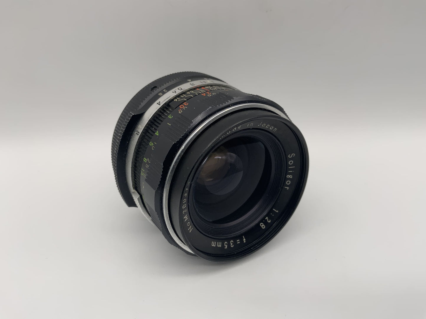 Soligor 35mm 1:2.8 Objektiv Kamera Camera Lens (Rollei QBM)