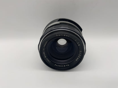 Soligor 35mm 1:2.8 Objektiv Kamera Camera Lens (Rollei QBM)