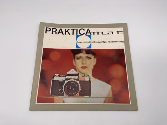 Praktica mat  Broschüre Deutsch Magazin Zeitschrift Heft