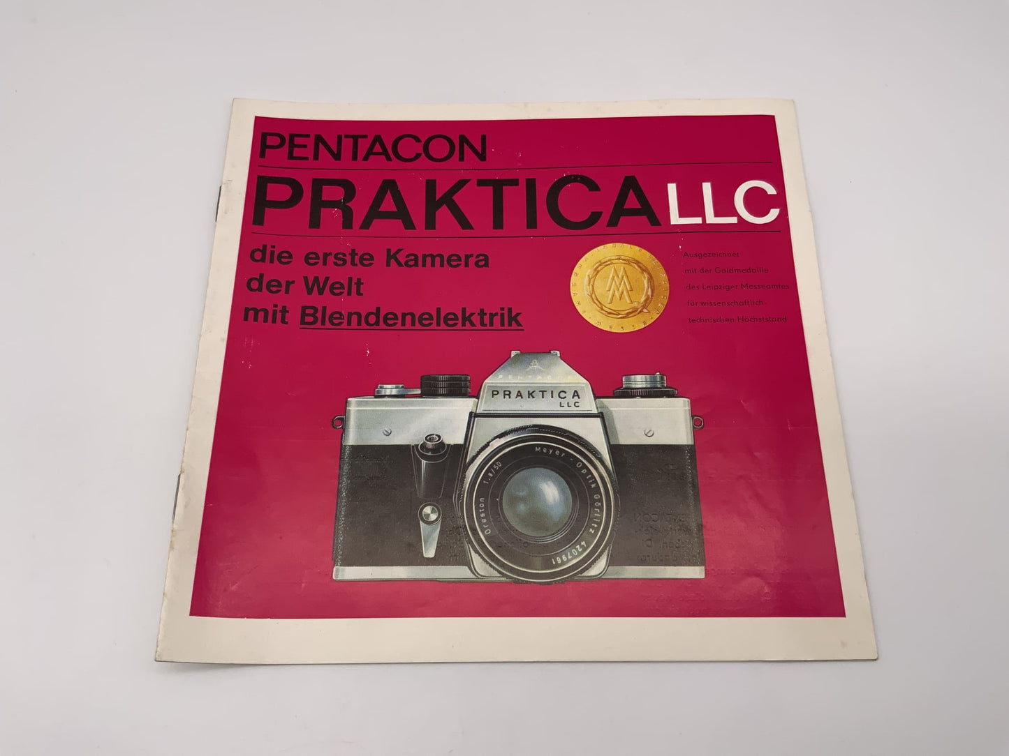 Pentacon Praktica LLC  Broschüre Deutsch Magazin