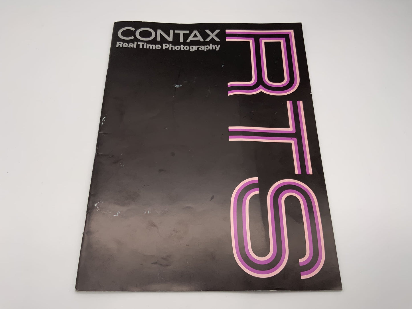 Contax RTS Real Time Photography Broschüre Zeitschrift Englisch Manual