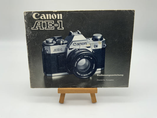 Canon AE-1  Bedienungsanleitung Deutsch