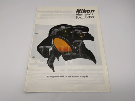 Nikon  Allgemeines Fotozubehör Produktinformation Broschüre Deutsch Magazin