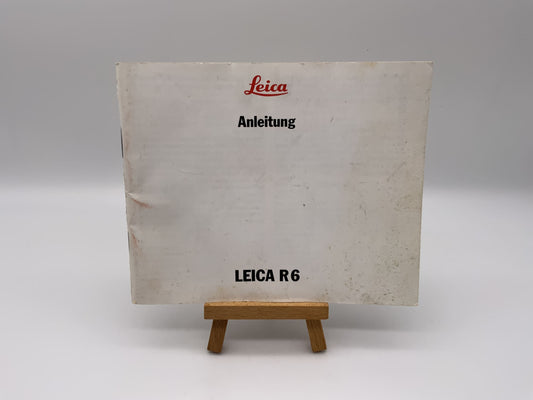 Leica R6  Bedienungsanleitung Deutsch