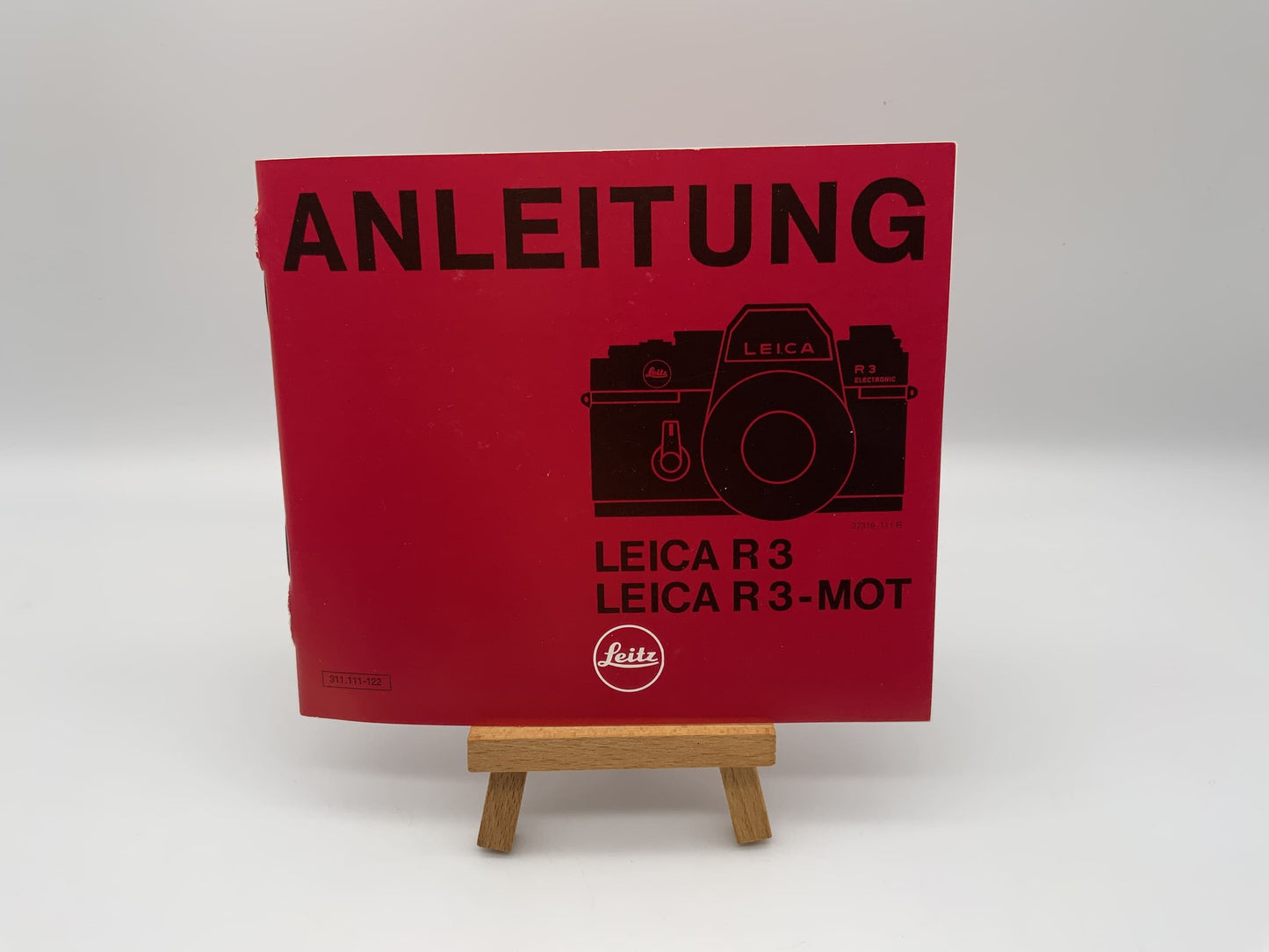 Leitz Leica R3 R3-MOT (311.111-122) Bedienungsanleitung Deutsch