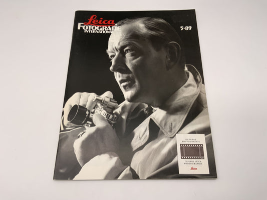 Leica  Fotografie International 5.89 Bröschüre Deutsch Magazin Zeitschrift