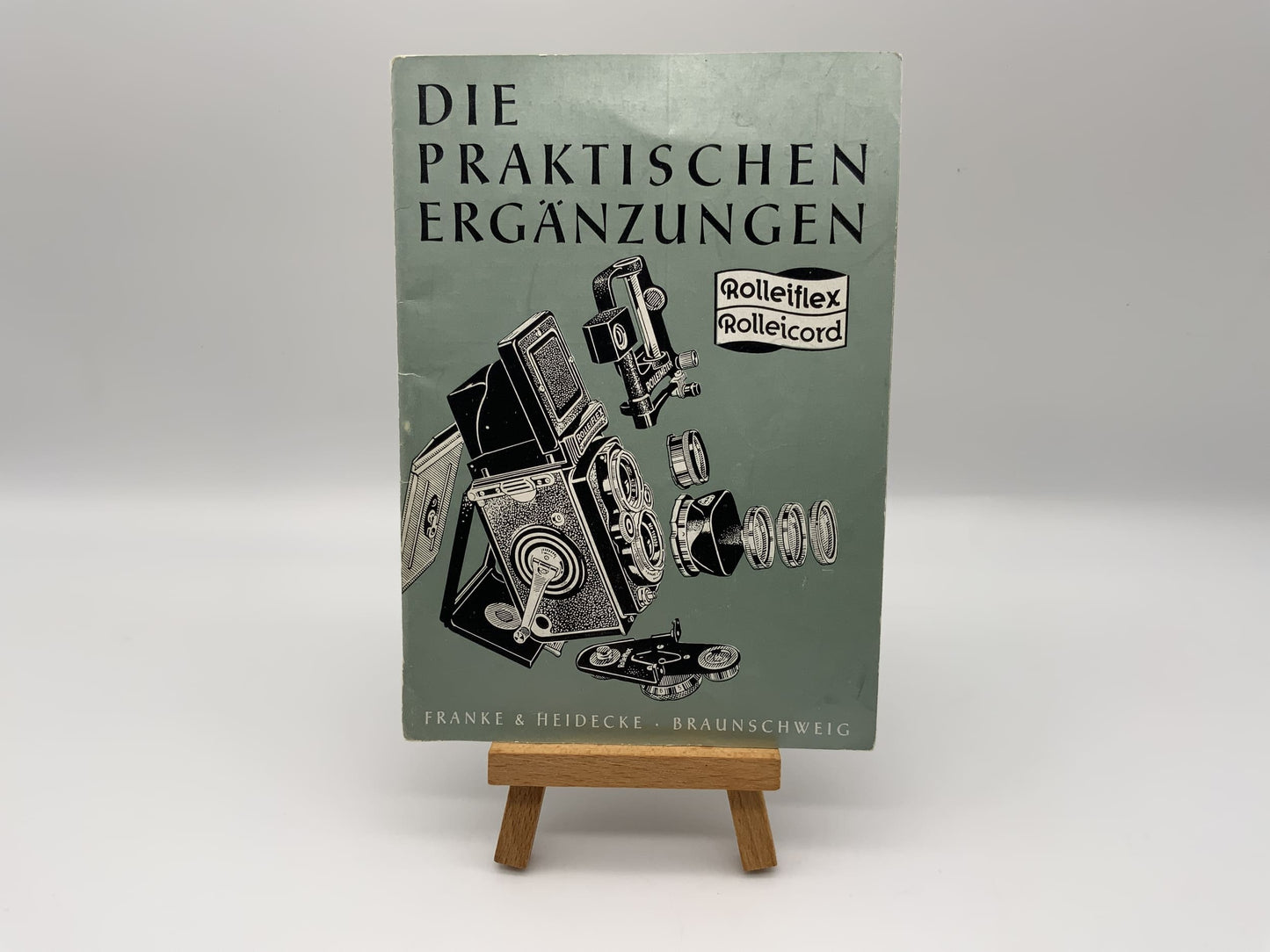 Rolleiflex  Die Praktischen Ergänzungen Rolleicord Katalog Deutsch