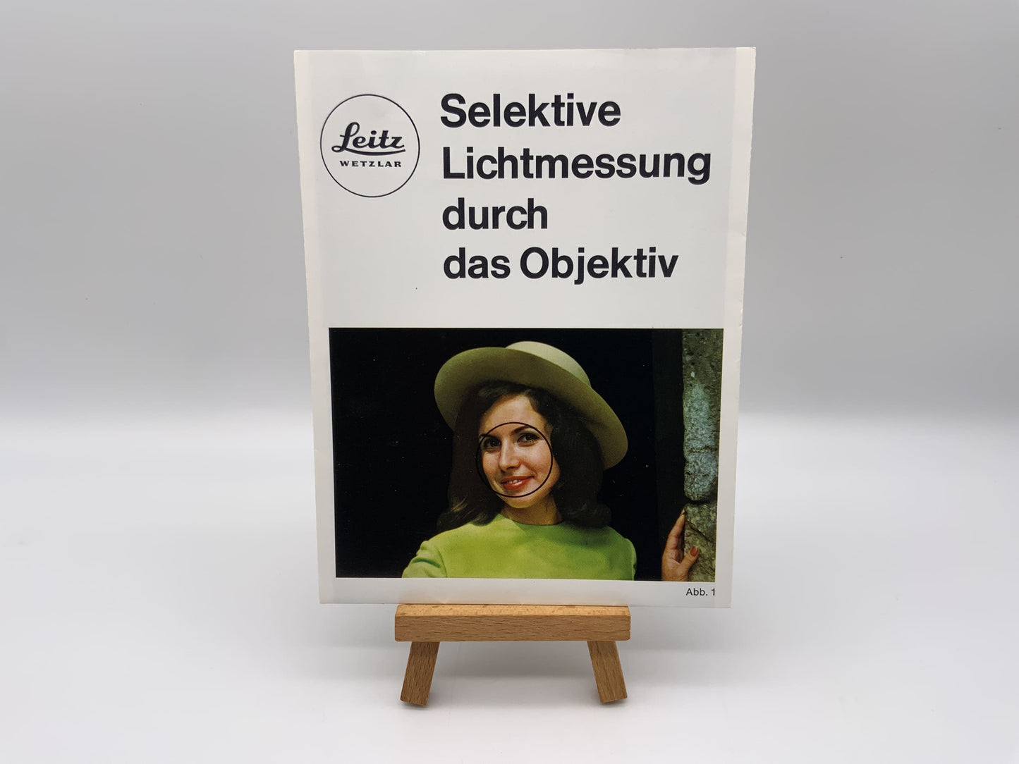 Leitz  Selektive Lichtmessung durch das Objektiv Broschüre Deutsch