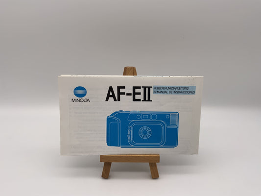 Minolta AF-EII AF-E2 Bedienungsanleitung Deutsch Gebrauchsanweisung Manual