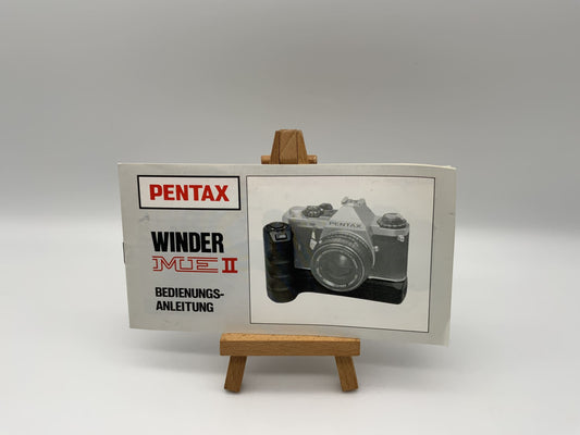 Pentax Winder ME II  Bedienungsanleitung Deutsch Gebrauchsanweisung Manual