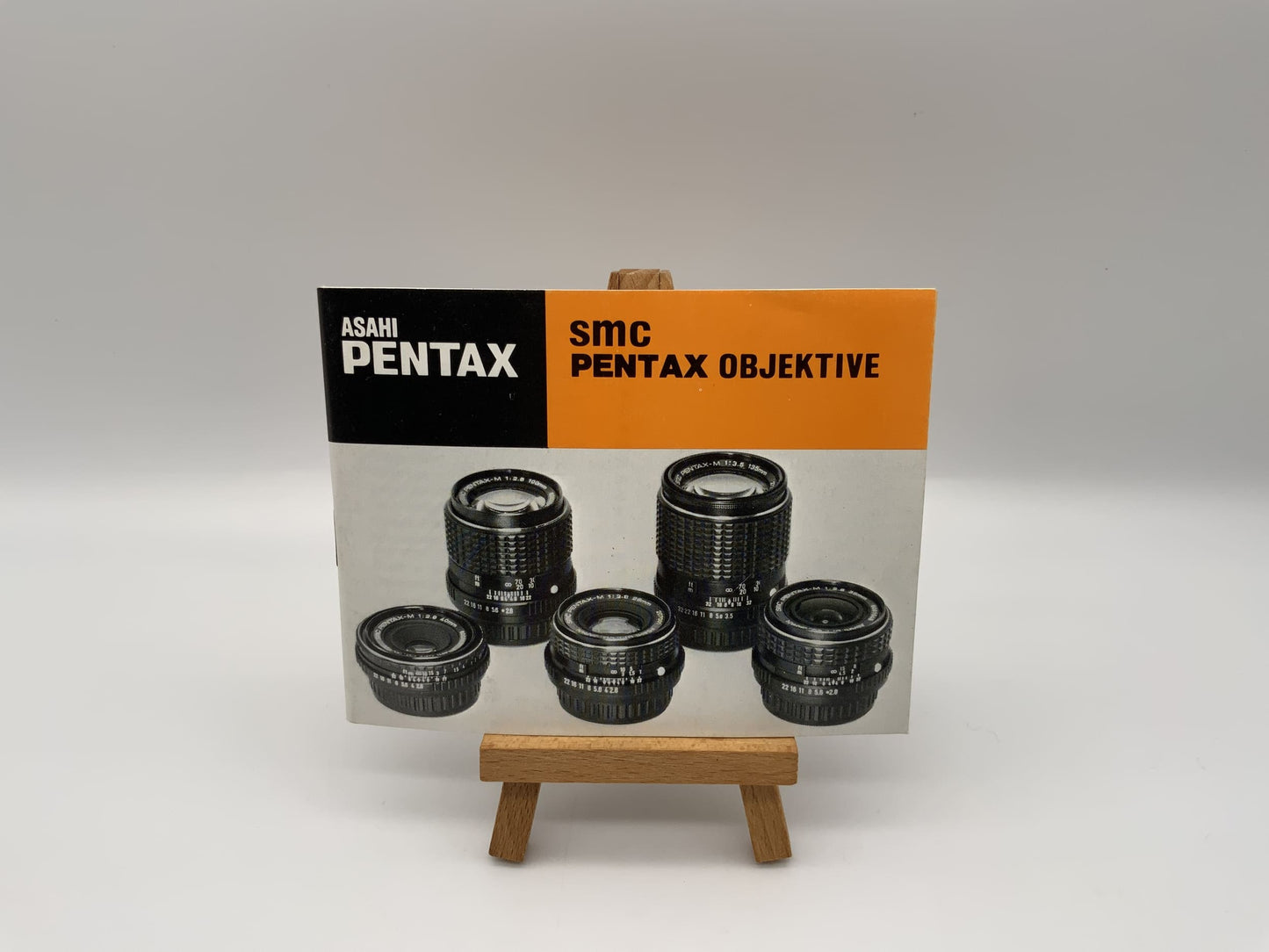 Pentax  smc Asahi Pentax Objektive Broschüre Deutsch