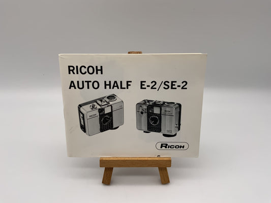 Ricoh Auto Half E-2 SE-3 Bedienungsanleitung Deutsch Gebrauchsanweisung Manual