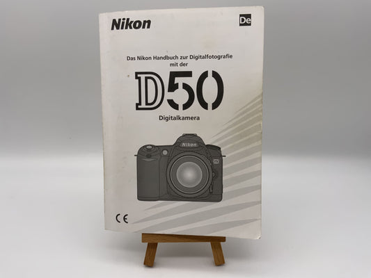 Nikon D50 Digitalkamera Bedienungsanleitung Deutsch Gebrauchsanweisung Manual