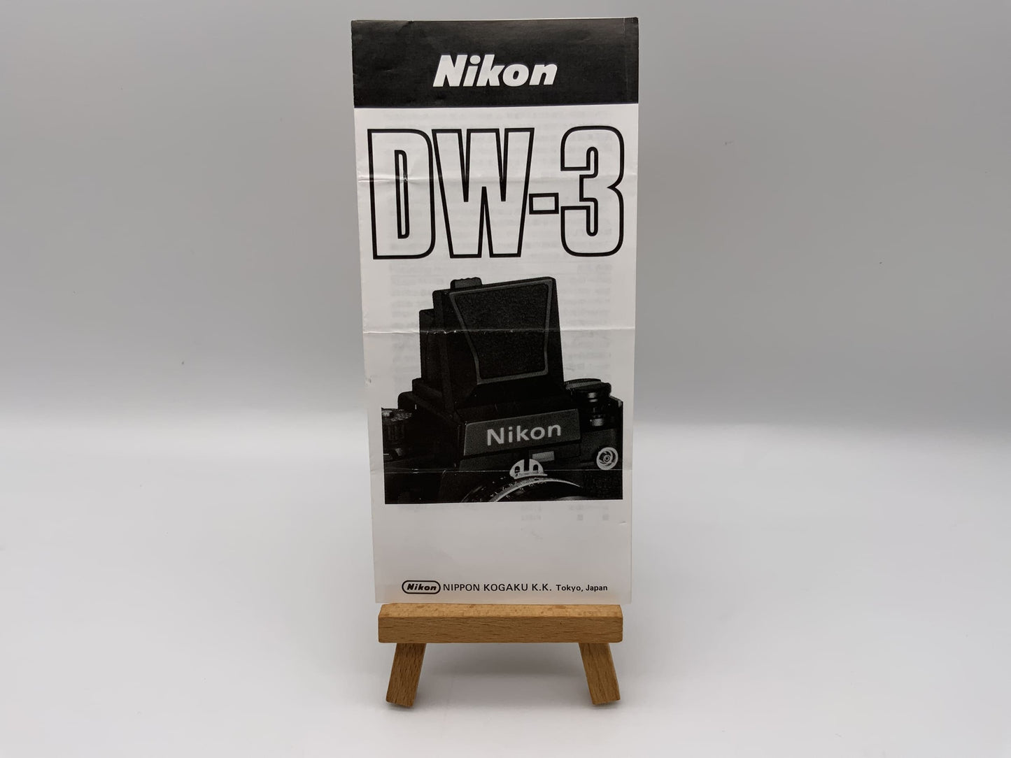 Nikon DW-3 Lichtschachtsucher Bedienungsanleitung Deutsch Gebrauchsanweisung