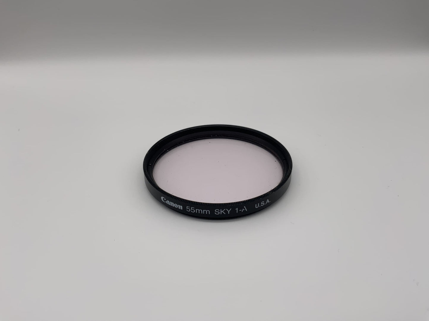 Canon Skylight 55mm Filter Sky 1-A U.S.A. Kreisförmig Filtergewinde