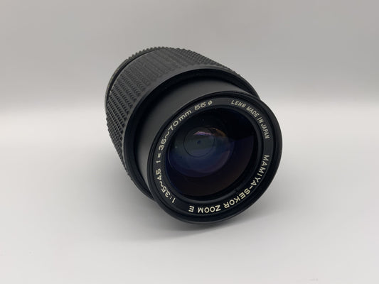 Mamiya 35-70mm 1:3.5-4.5 Objektiv Sekor Zoom E Kamera Camera Lens (Mamiya ZE)