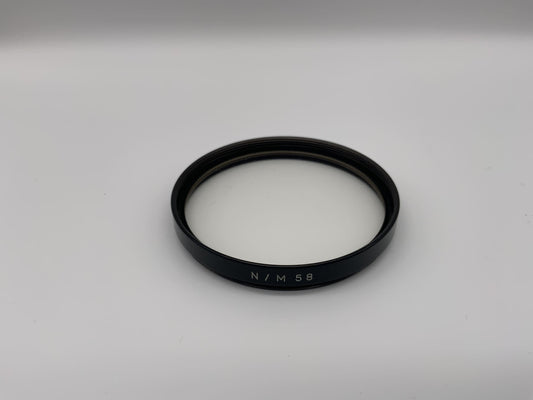 Carl Zeiss Jena UV-Filter 58mm Filter N / M58 Kreisförmig Filtergewinde