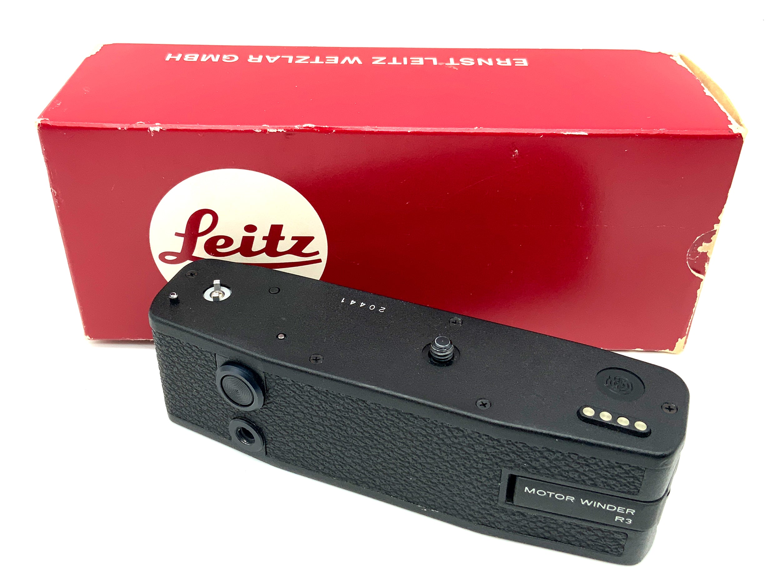 Enrouleur de moteur Leica R3 Enrouleur pour R3 Mot Leitz 14270 dans le transport de film OVP