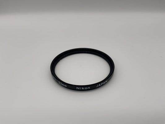 Nikon UV-Filter 52mm Filter L37c Kreisförmig Filtergewinde