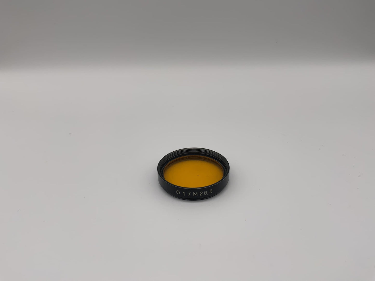 Carl Zeiss Jena Farbfilter 28,5mm Filter Orange O1 / M28,5 Kreisförmig