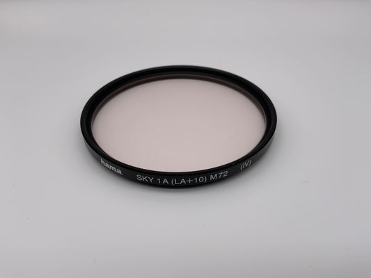 Hama Skylight 72mm Filter Sky 1A (LA+10) M72 (IV) Filtergewinde