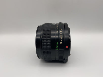 Canon 28mm 1:2.8 Objektiv Lens FD Kamera Camera Lens (Canon FD)