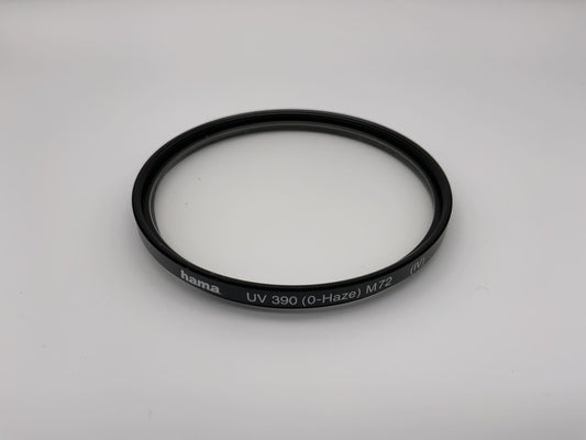 Hama UV-Filter 72mm Filter UV 390 80-Haze) M72 (IV) Filtergewinde