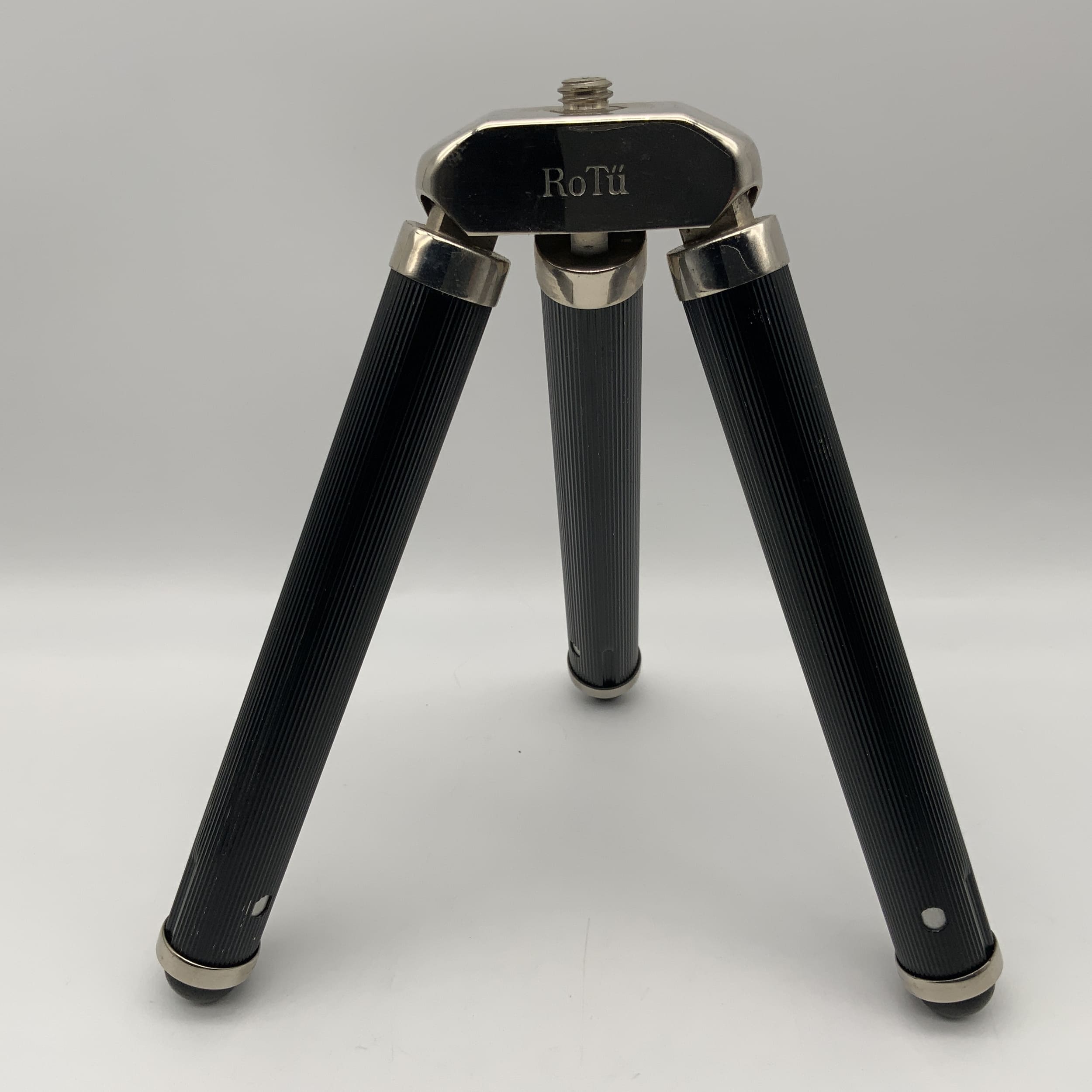 Trépied de table Rotu, trépied noir, trépied de poche