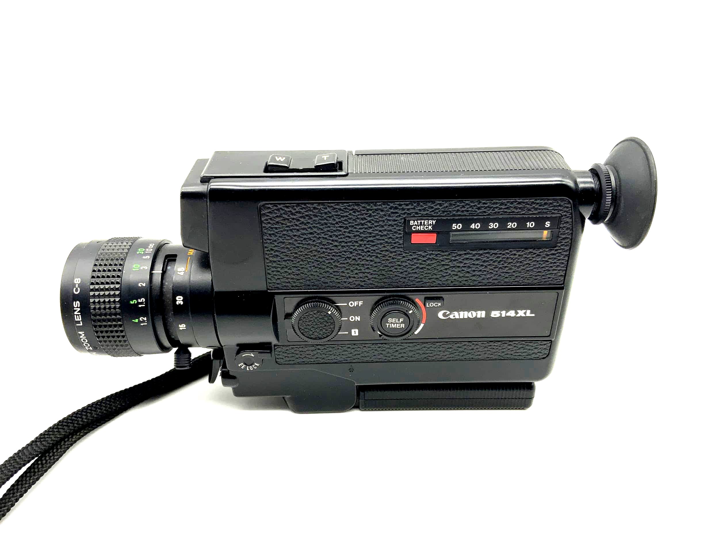 Appareil photo argentique Canon 514XL Objectif Canon C-8 1:1,4 9-45 mm Caméra Super 8 Caméra de cinéma