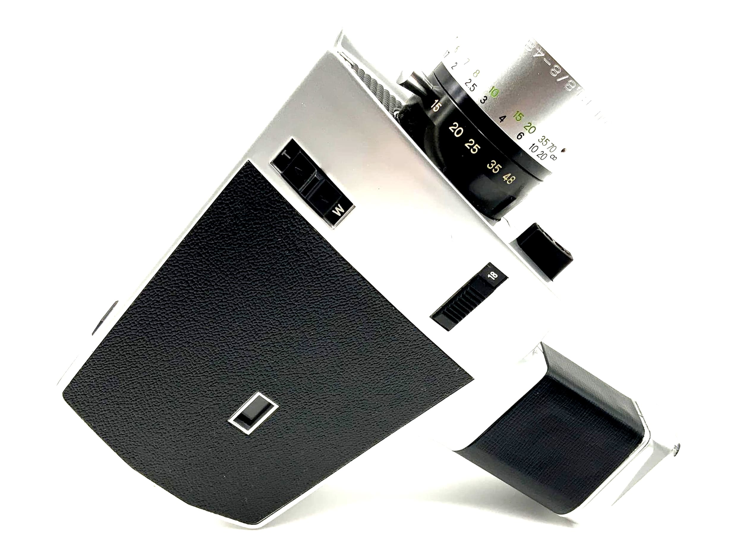 Caméra argentique Silma 6z avec caméra Neovaron 1:1.8 8-48mm Super 8