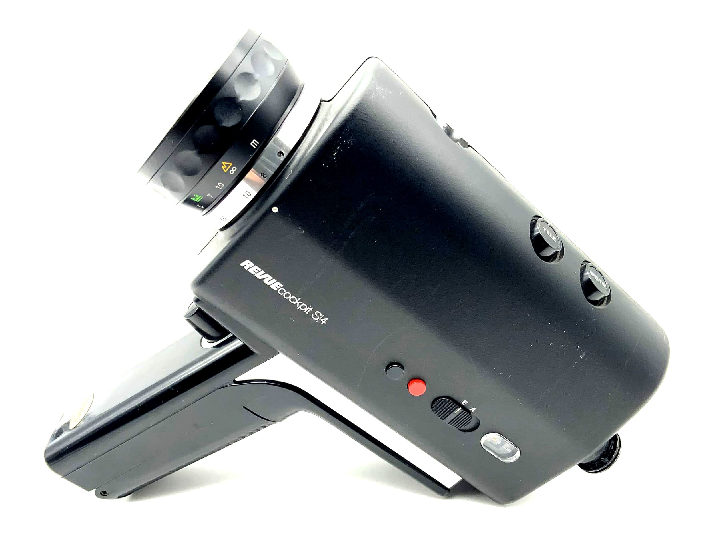 Caméra de cinéma Revue Cockpit S4 avec caméra Super 8 8-32 mm F:1.7