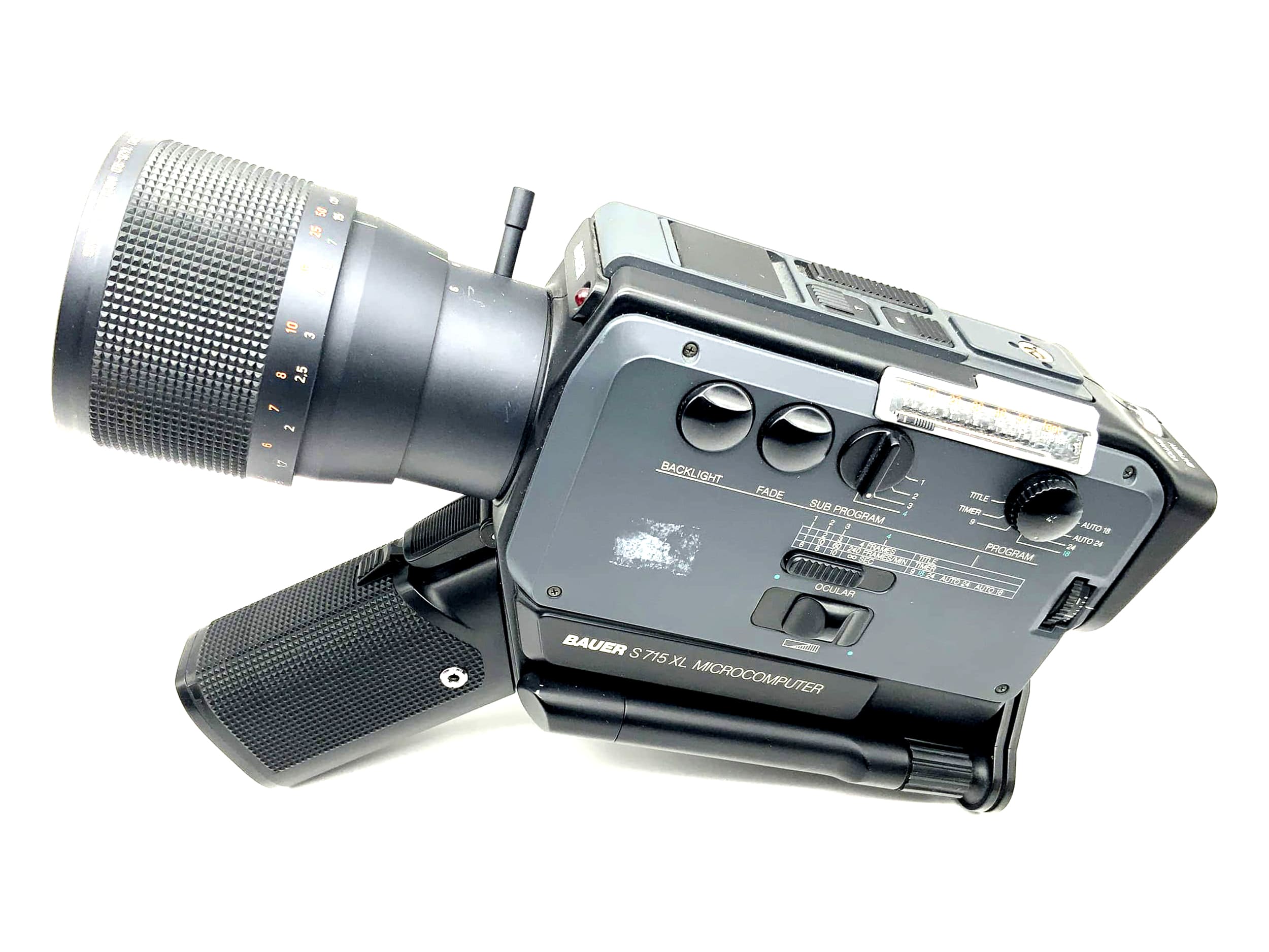Caméra de cinéma Bauer S 715 XL Caméra de cinéma Super 8 pour micro-ordinateur