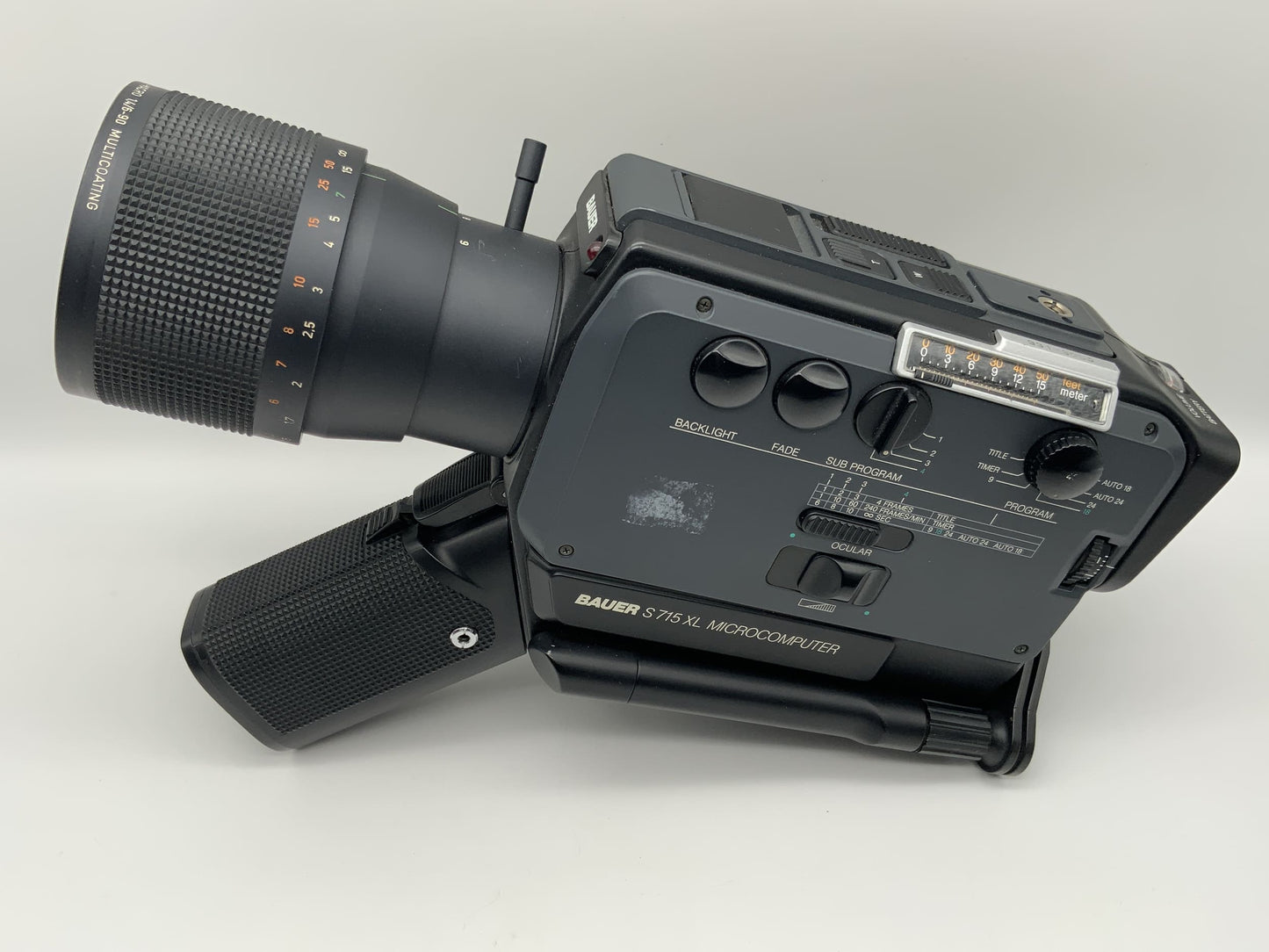 Bauer S 715 XL Filmkamera Microcomputer Super 8 Kamera movie camera