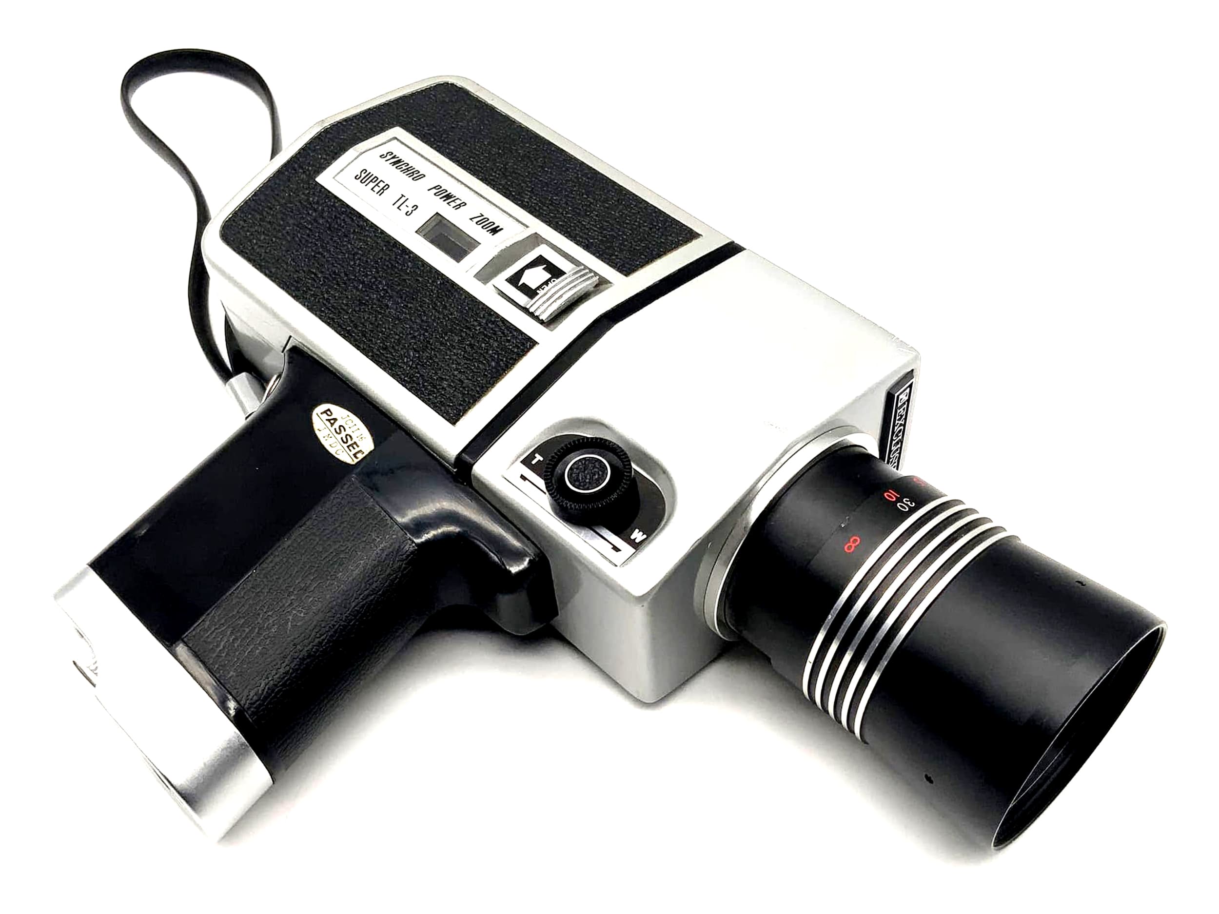Caméra de cinéma N-Exclusiv Synchro Power Zoom Super TL-3 Caméra de cinéma Super 8