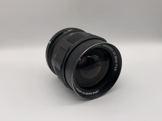 Konica Hexanon 1:2.8 Objektiv Hexanon AR Kamera Camera Lens (Konica AR)