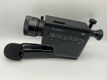 Braun Nizo integral 7 Filmkamera  Super 8 Kamera movie camera !Defekt!