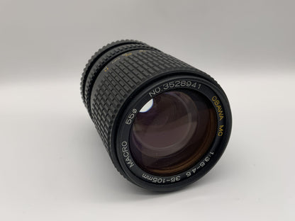 Osawa 35-105mm 1:3.5-4.5 Objektiv MC Macro Kamera Camera Lens (M42)