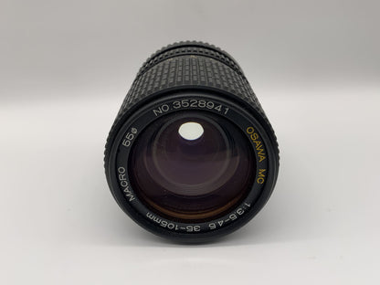 Osawa 35-105mm 1:3.5-4.5 Objektiv MC Macro Kamera Camera Lens (M42)