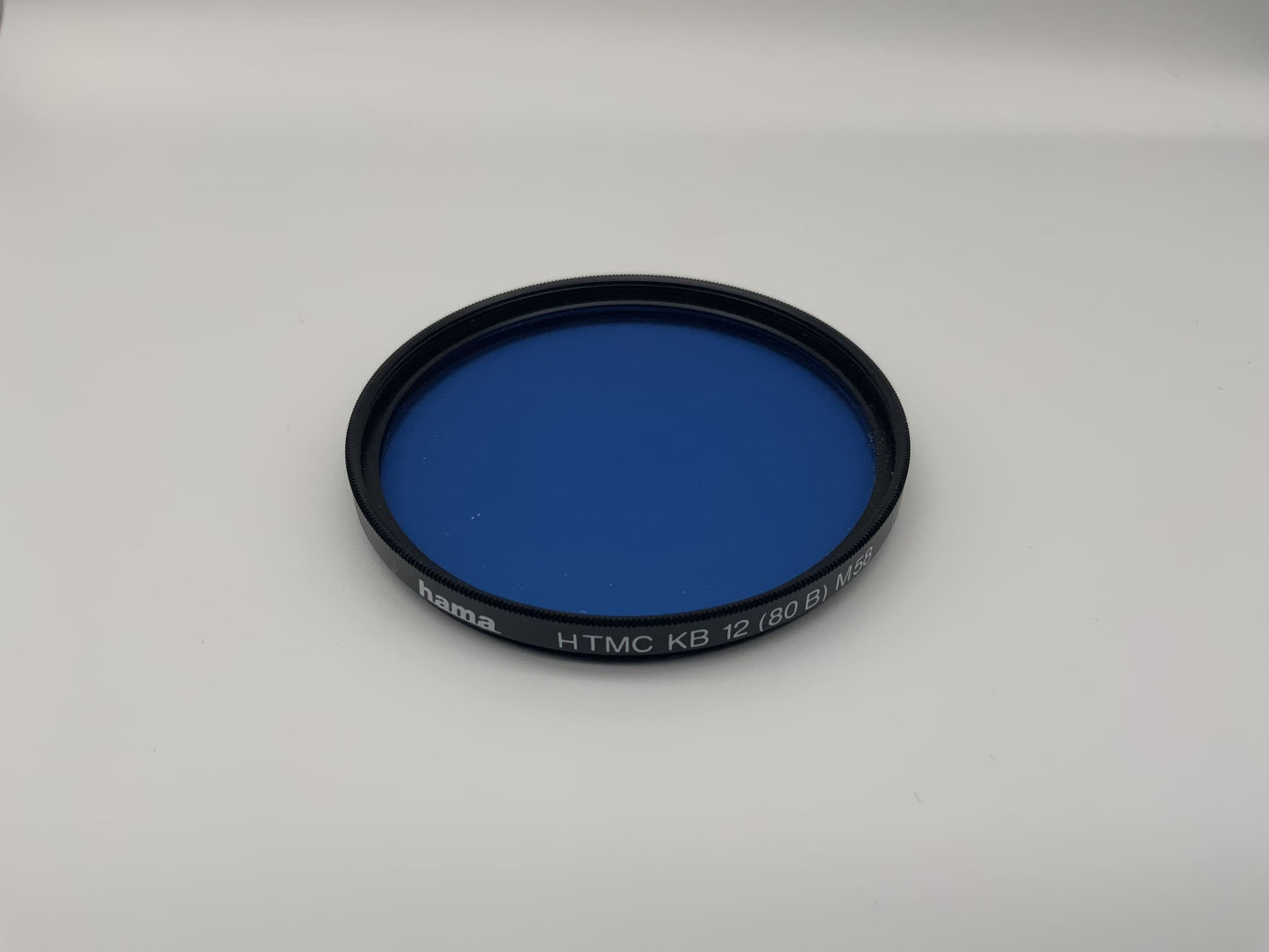 Hama Farbfilter 58mm Filter Blau HTMC KB 12 (80 B) (IV) Filtergewinde