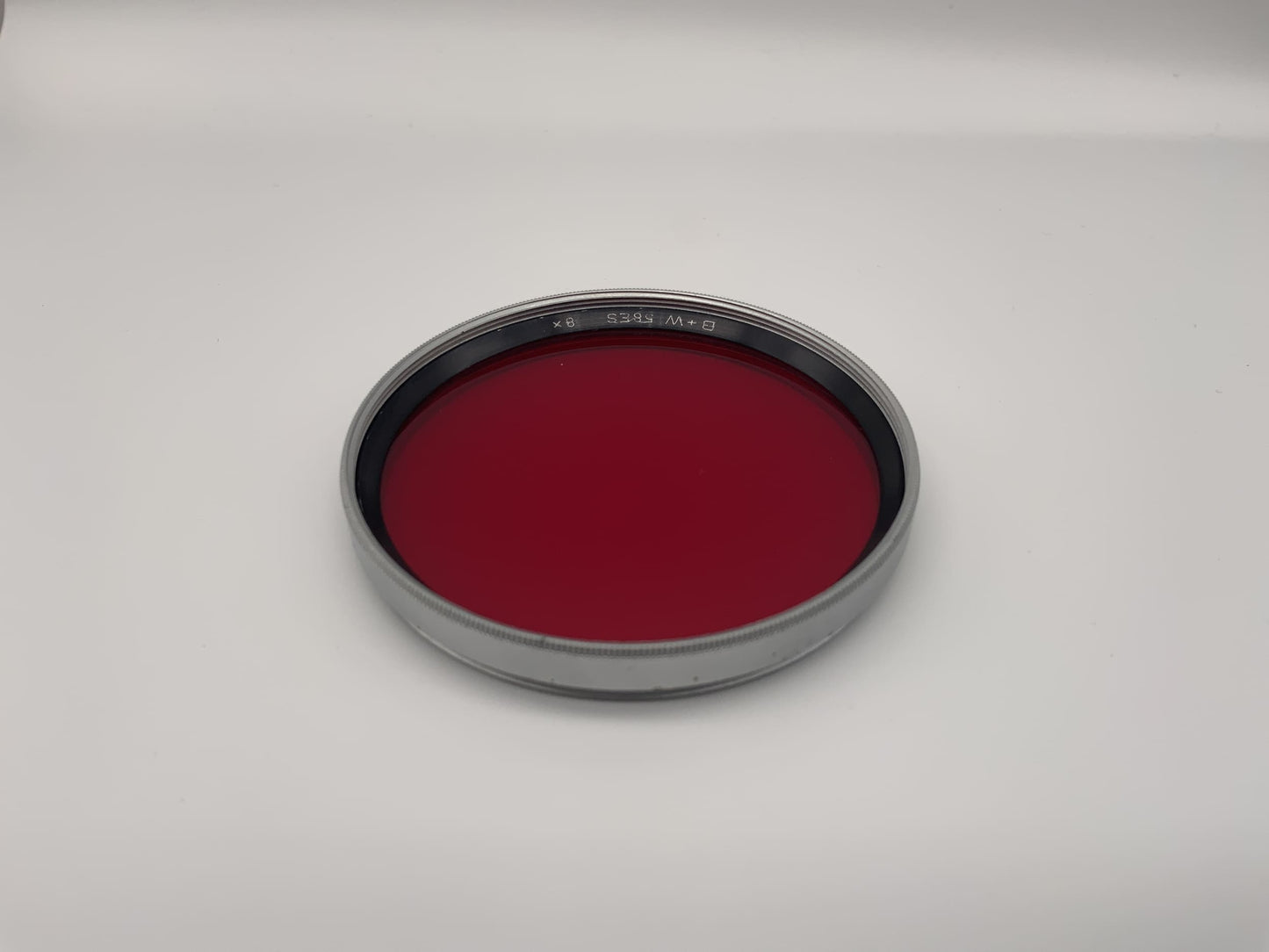 B+W Farbfilter 58mm Filter Rot 58ES 8x Kreisförmig Filtergewinde