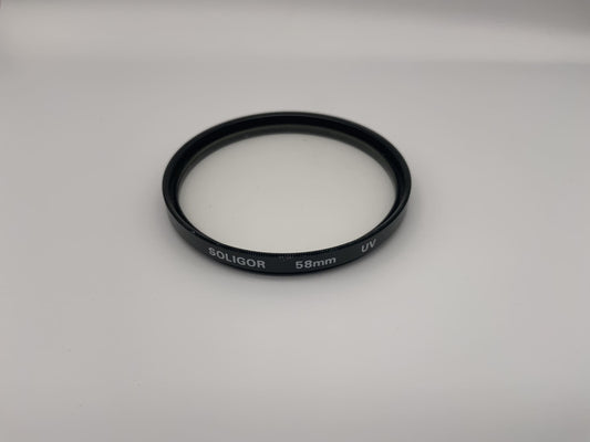 Soligor UV-Filter 58mm Filter UV Kreisförmig Filtergewinde