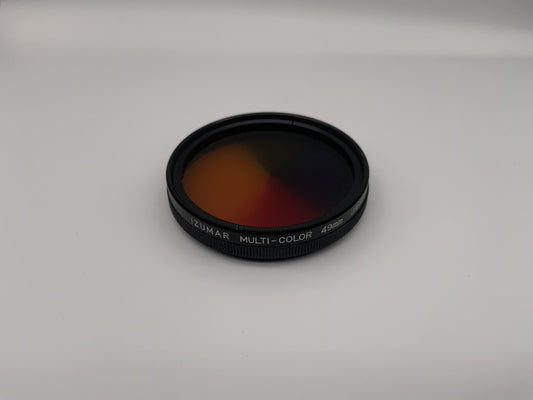 Izumar Farbfilter 49mm Filter Regenbogen Multi-Color Mehrfarbig Filtergewinde