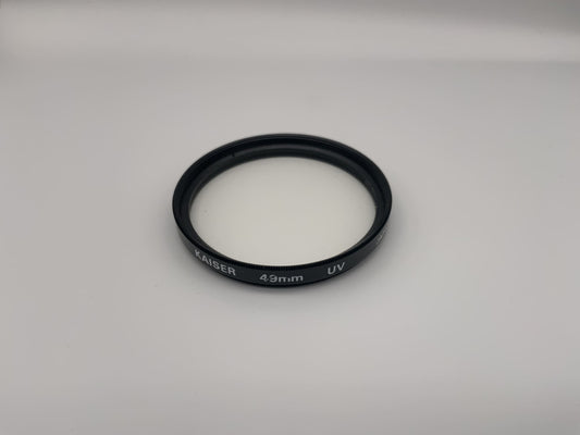 Kaiser UV-Filter 49mm Filter M Kreisförmig Filtergewinde