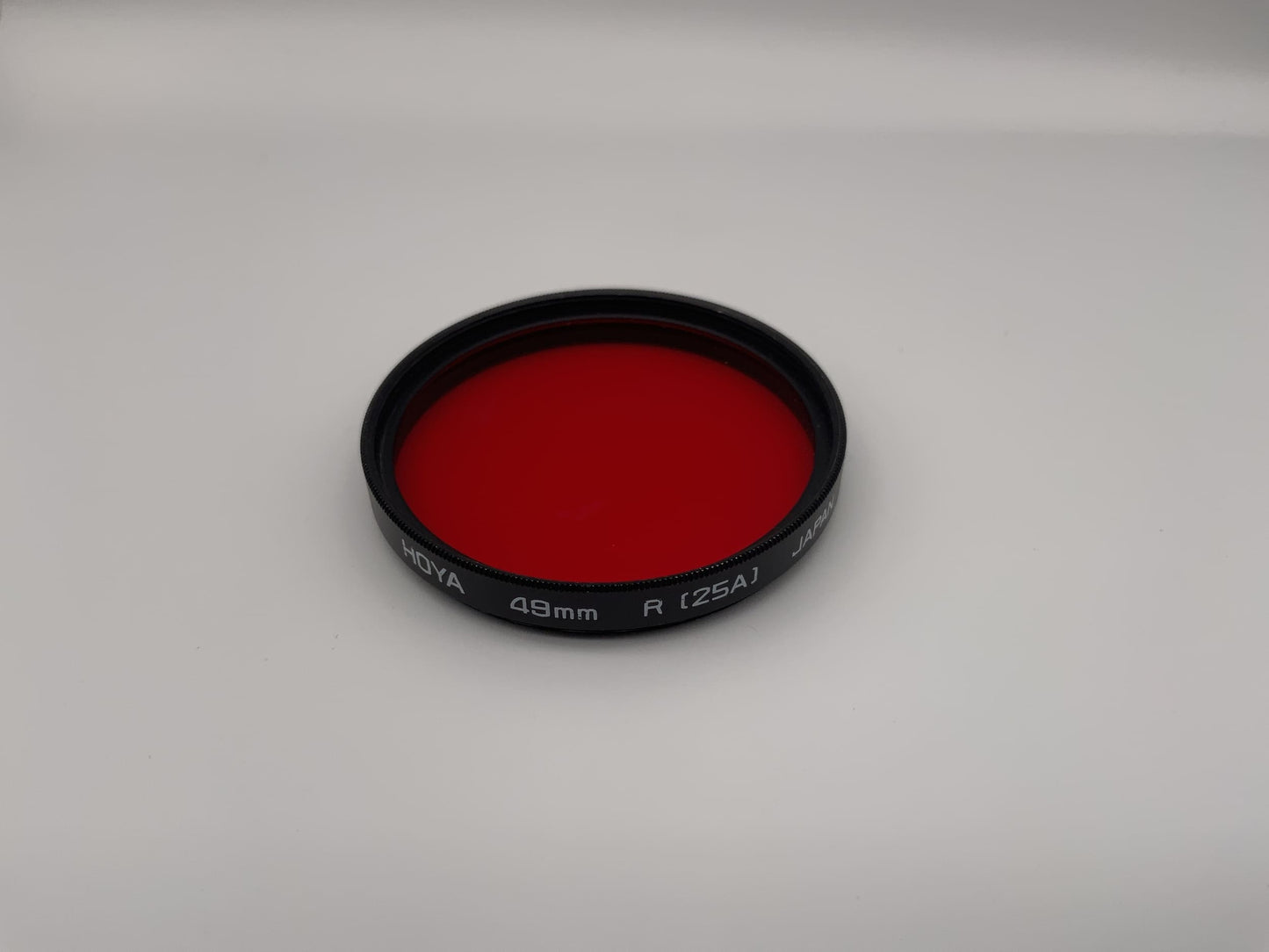 Hoya Farbfilter 49mm Filter Rot R (25A) Kreisförmig Filtergewinde